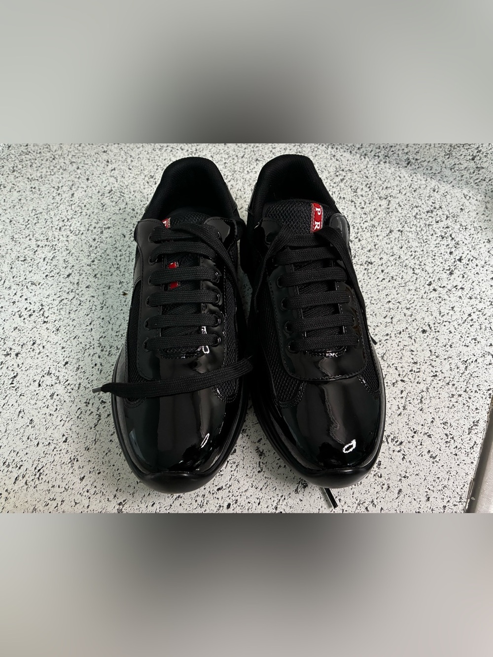 Prada Black Low Top Sneakers Sizes 43 EU